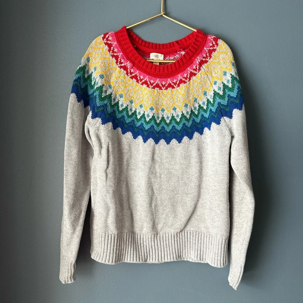 Gymboree‎ Colorful Fair Isle Sweater